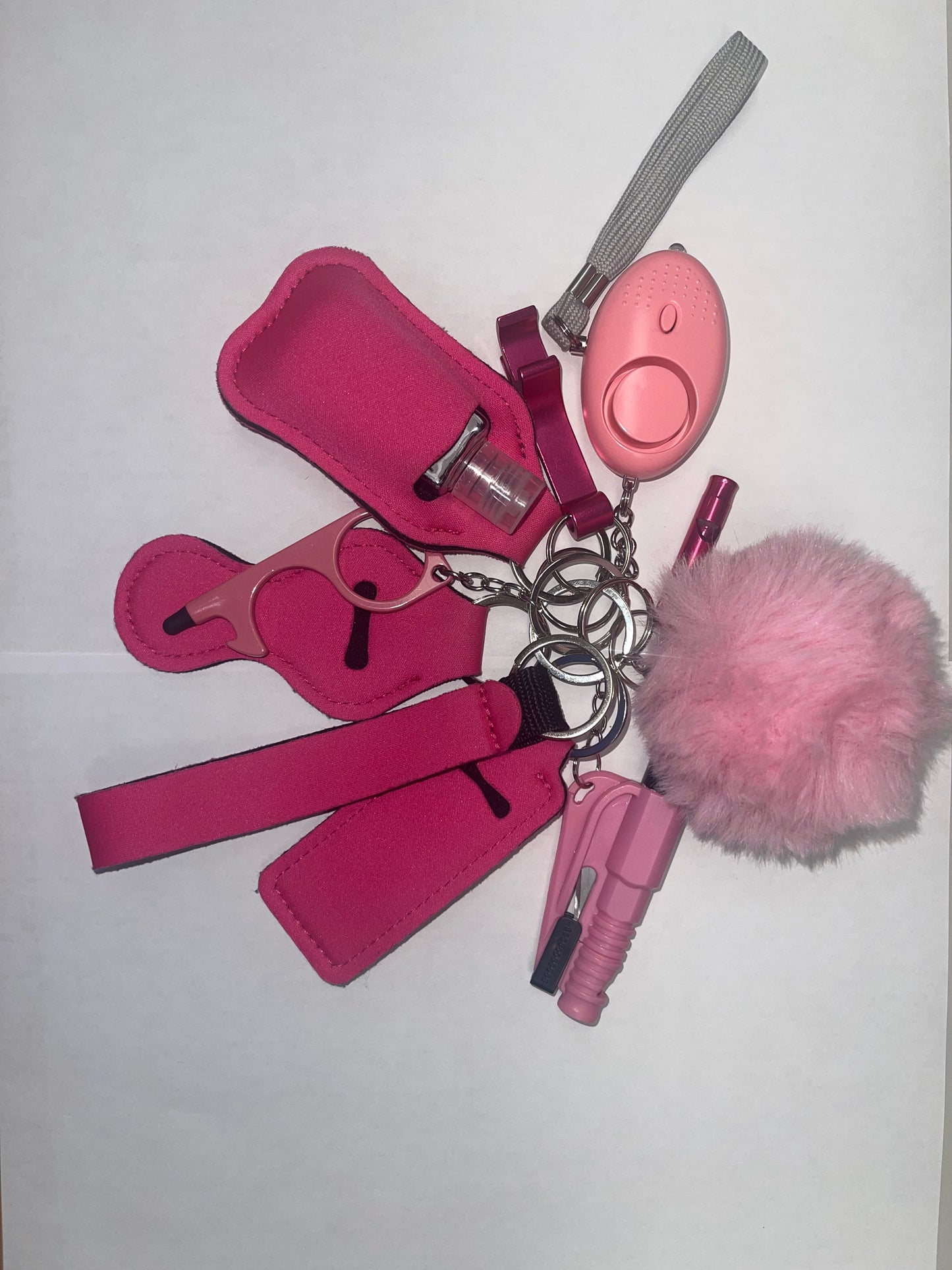 11-piece Personal Safety/ Protection Keychain